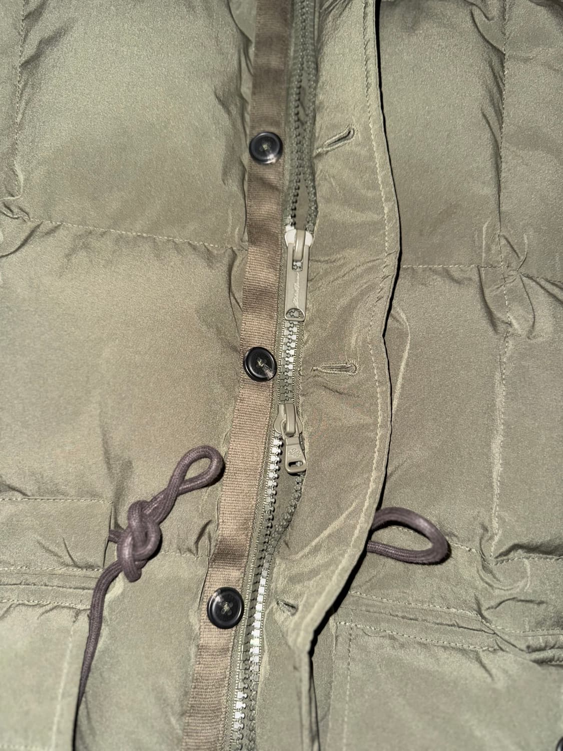 [XL] 에디바우어 카라코람 시베리아 구스 다운 파카 패딩 올리브 상품이미지5