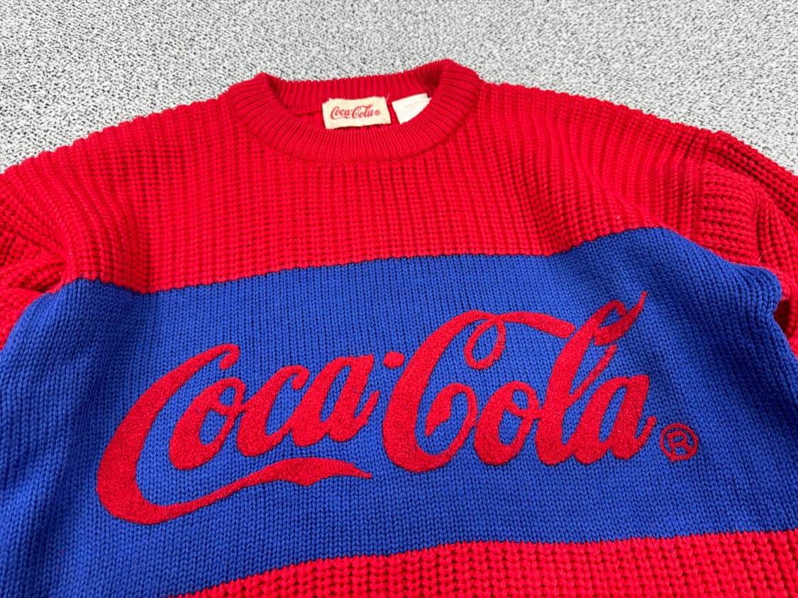 코카콜라 80s 울혼방 니트 상품이미지3