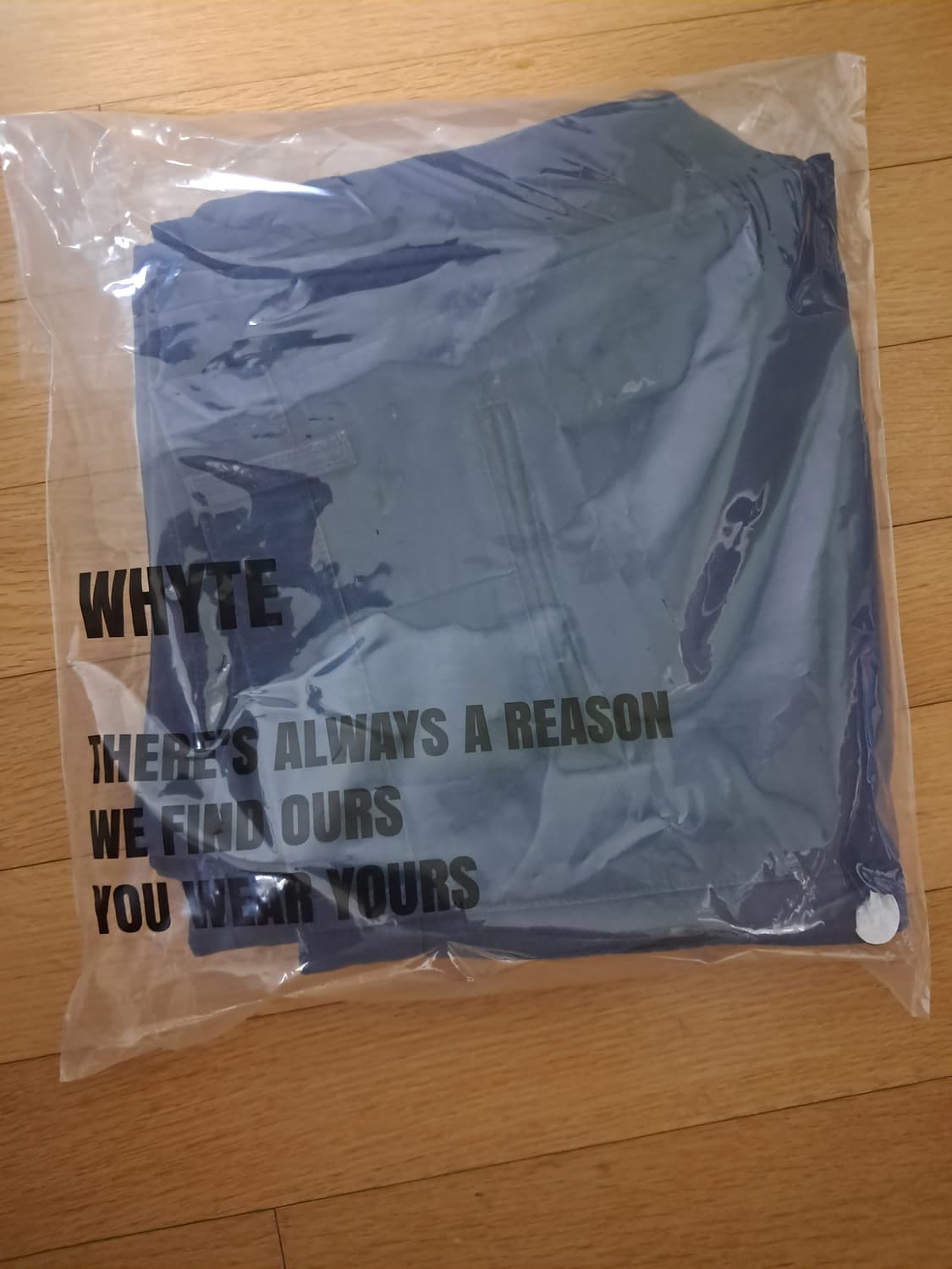 Whyte 콜팬츠 블루 새상품 상품이미지2