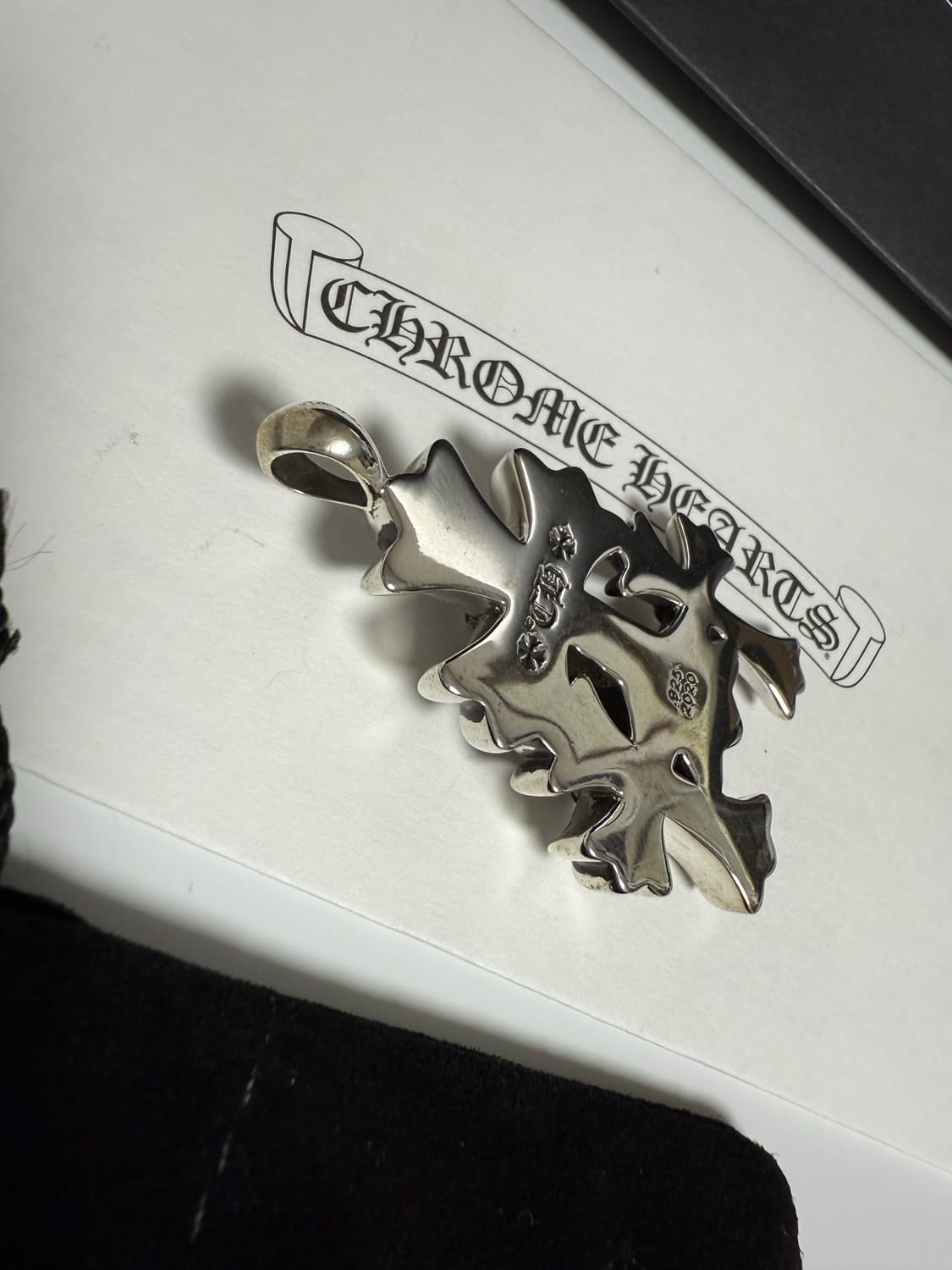 새상품 Chromehearts 크롬하츠 트리플 크로스 펜던트 상품이미지4