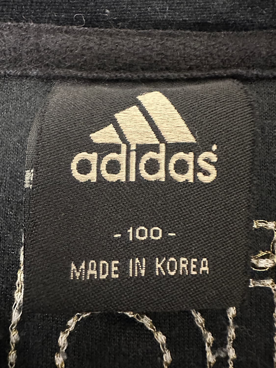 아디다스 벨루어블랙 y2k 저지 트랙탑 100 상품이미지8