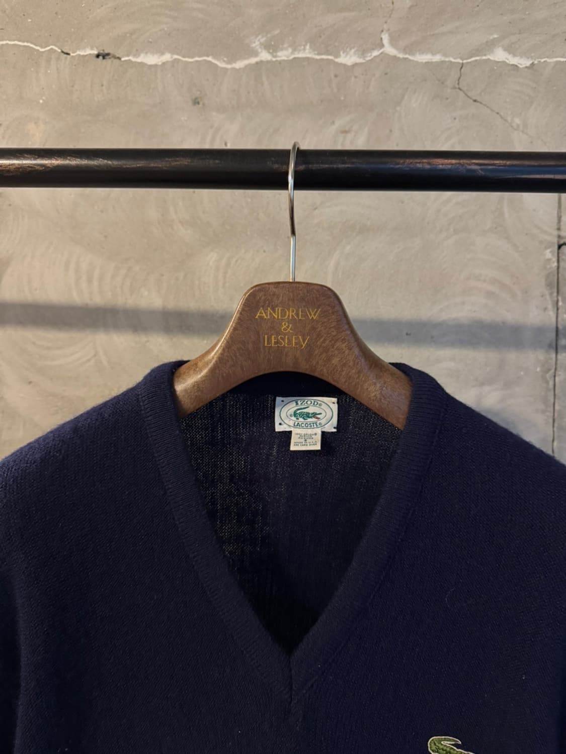 라코스테 아이조드 브이넥 니트 100~105 상품이미지3