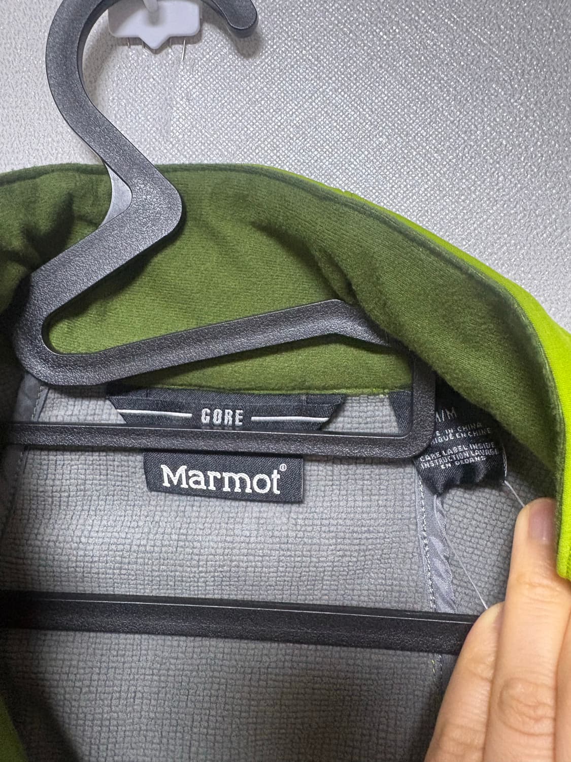 마모트 윈드스토퍼 재킷(안감 후리스) 캠핑 스노우보드 등산복 상품이미지7