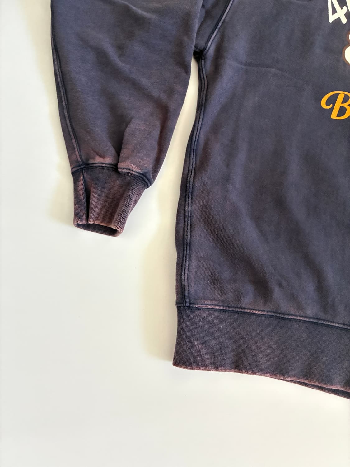 아웃스탠딩 밀리터리 맨투맨 네이비 상품이미지6