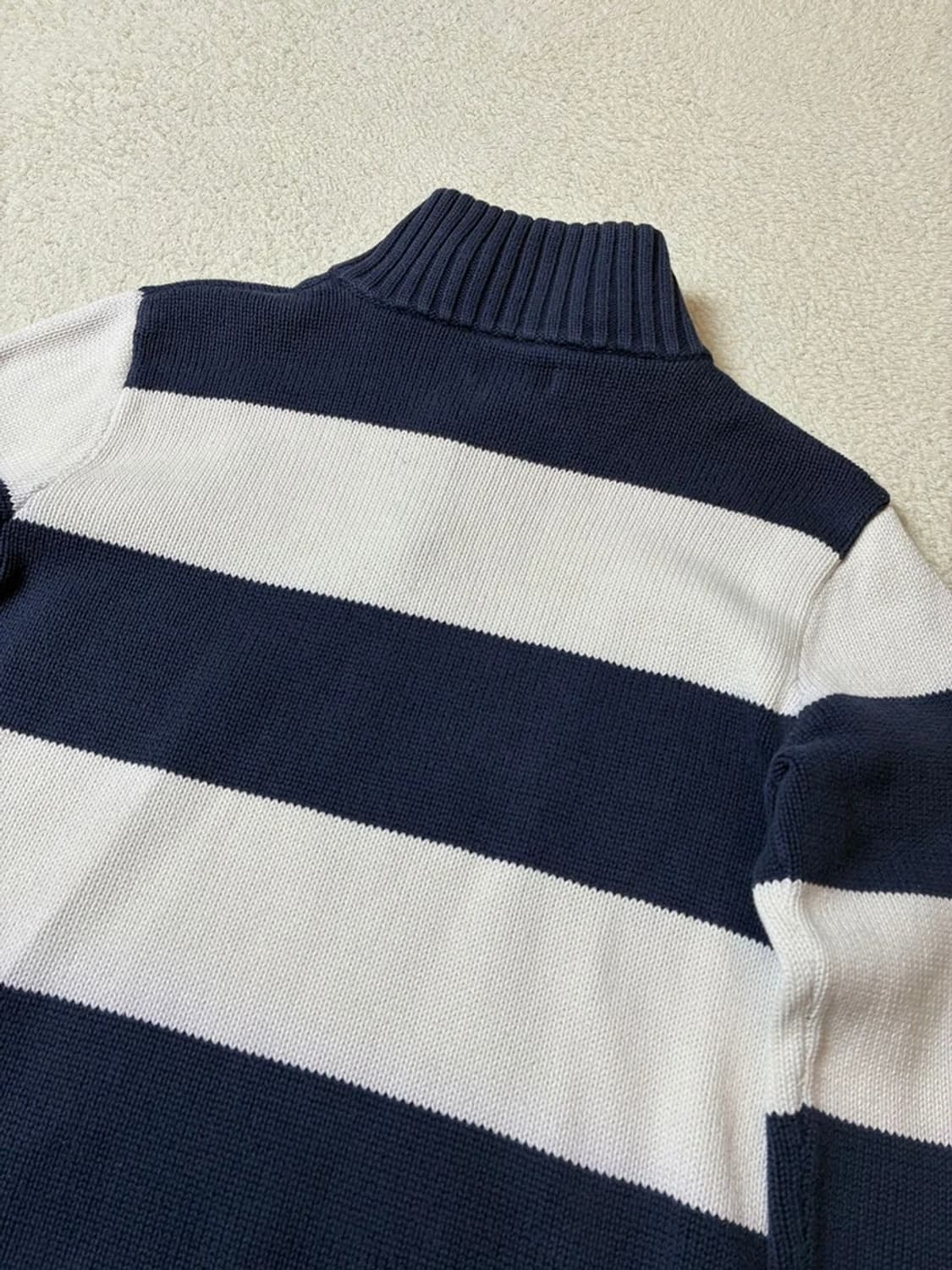 폴로 랄프로렌 00's 우먼스 단가라 하프집 니트 PN7320 상품이미지5