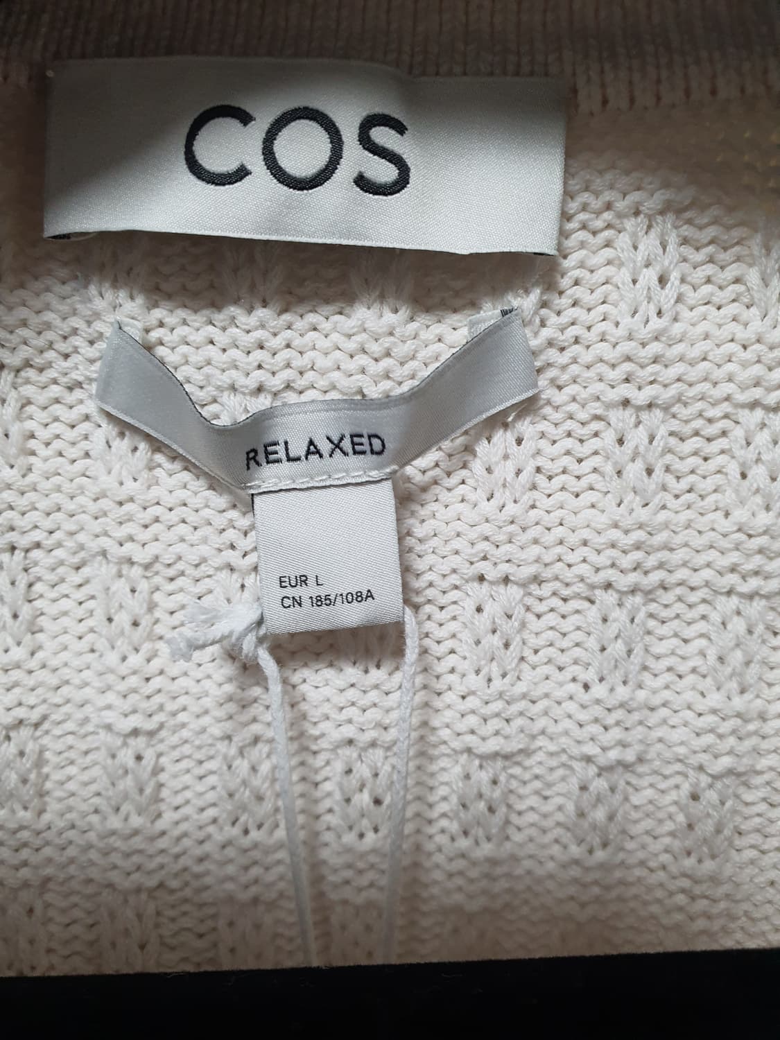 Cos 텍스쳐드 니트 가디건 남자L or m~L 상품이미지8