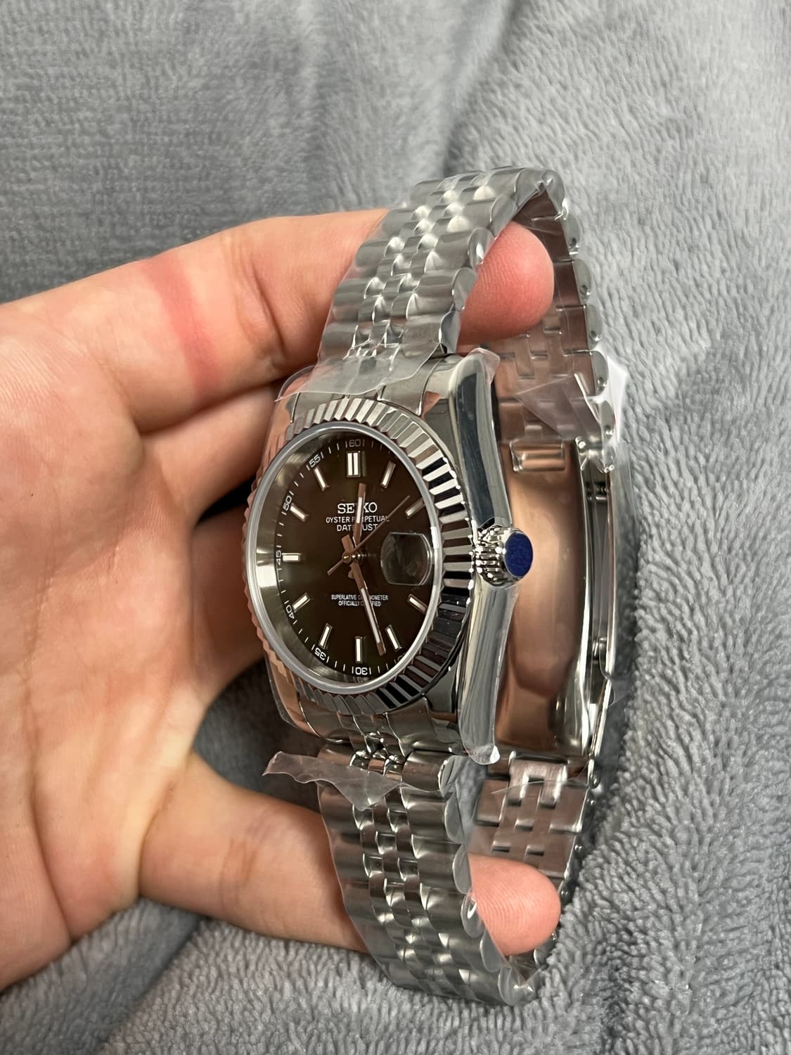 세이코 데이트저스트 녹판 커스텀 36 상품이미지5