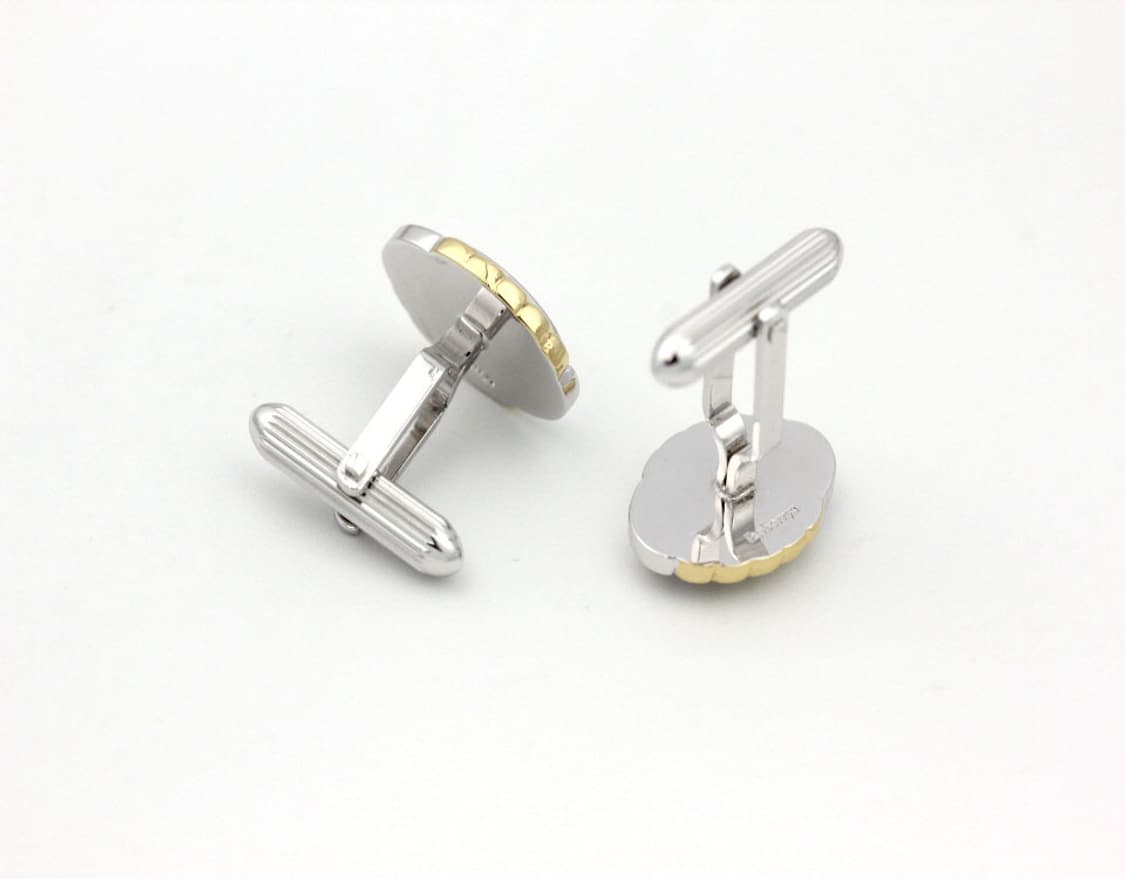 버버리 5.4cm A등급 명품 넥타이핀 커프스 세트 상품이미지5