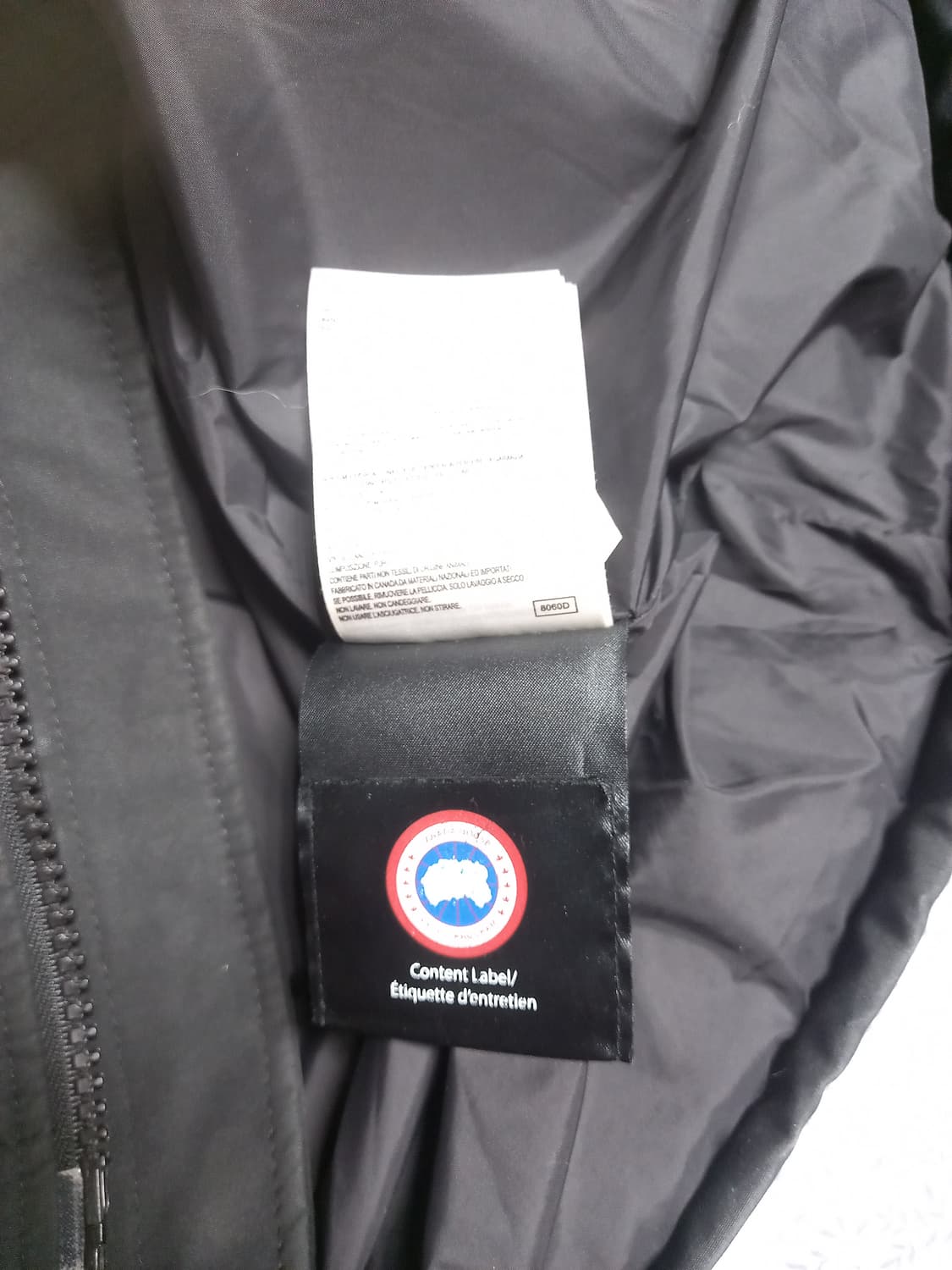 캐나다구스 패딩 블랙 S(실용95) 상품이미지9