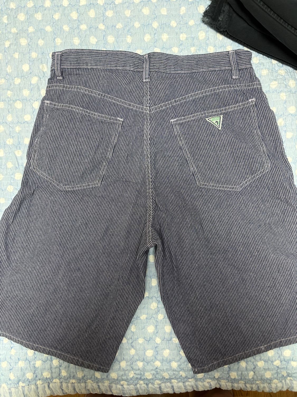 90s USA MADE 게스 스트라이프 쇼츠 상품이미지3