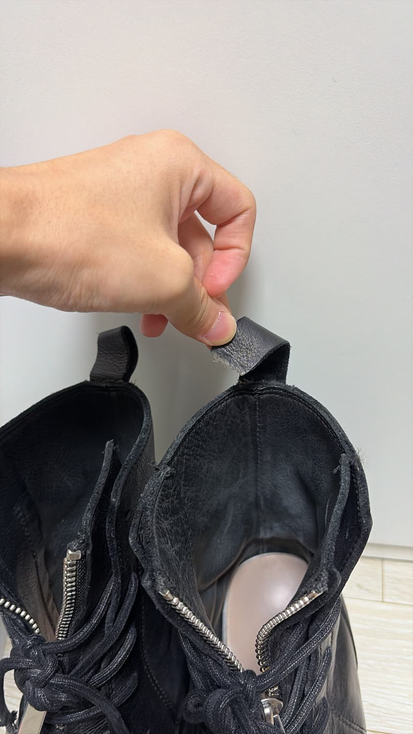 알렉산더 디제노바 모안 컴뱃 부츠 프론트 지퍼 8사이즈 상품이미지4