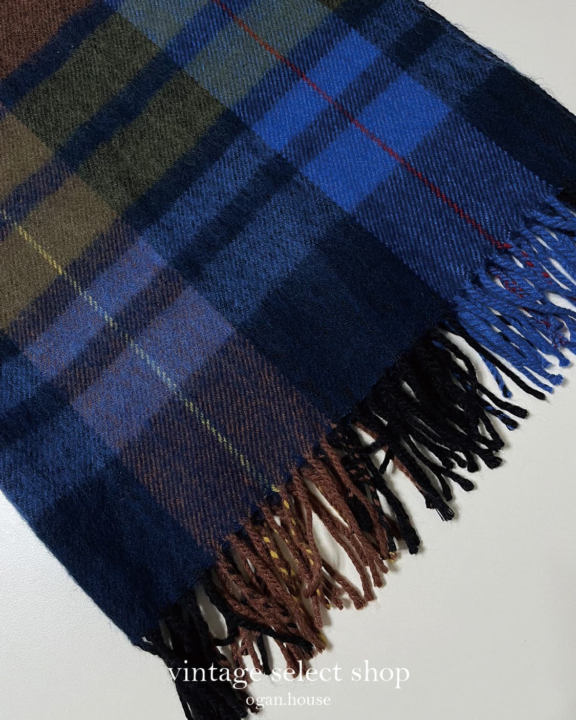 vintage lambs wool muffler 상품이미지1