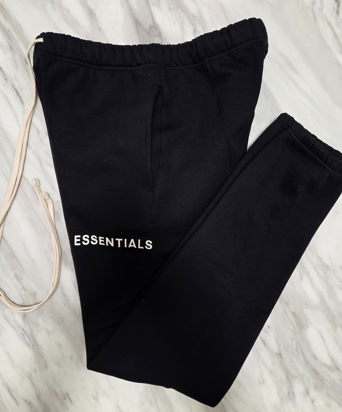 피오갓에센셜 스웻 조거 팬츠 블랙 상품이미지5