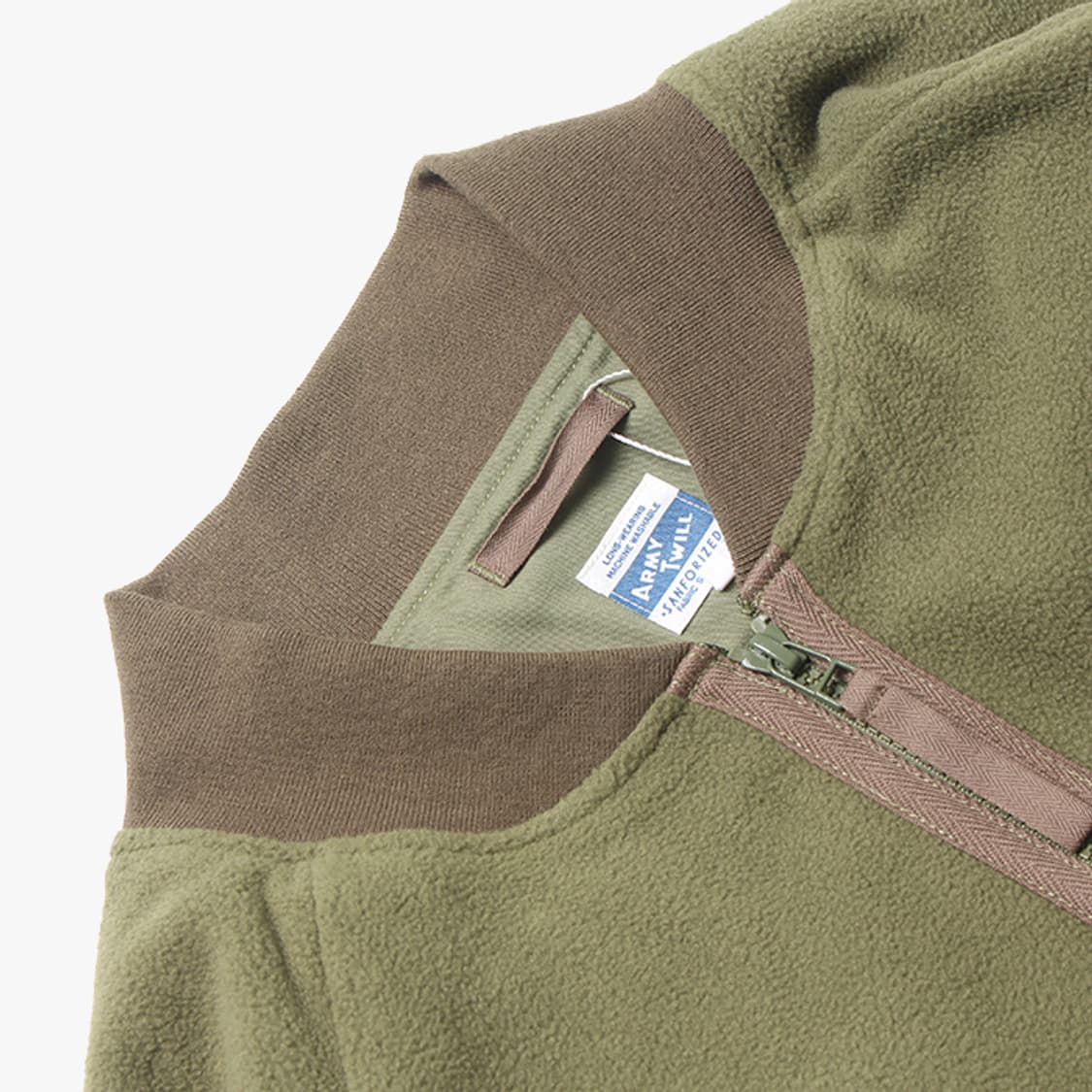  ARMY TWILL "Khaki Fleece Jacket" 상품이미지5