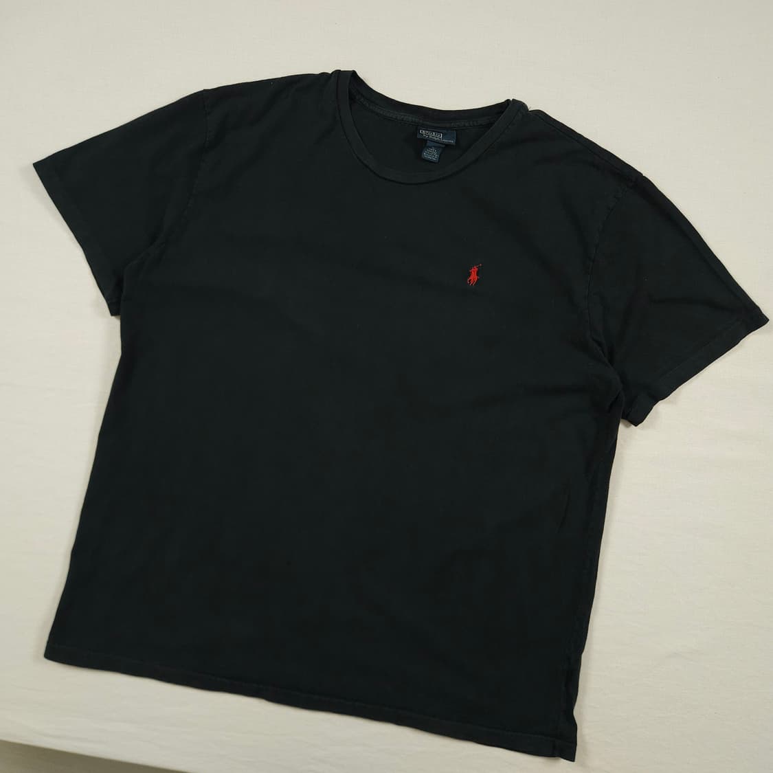 XL(105) 폴로랄프로렌 크루넥 티셔츠 네이비 상품이미지2