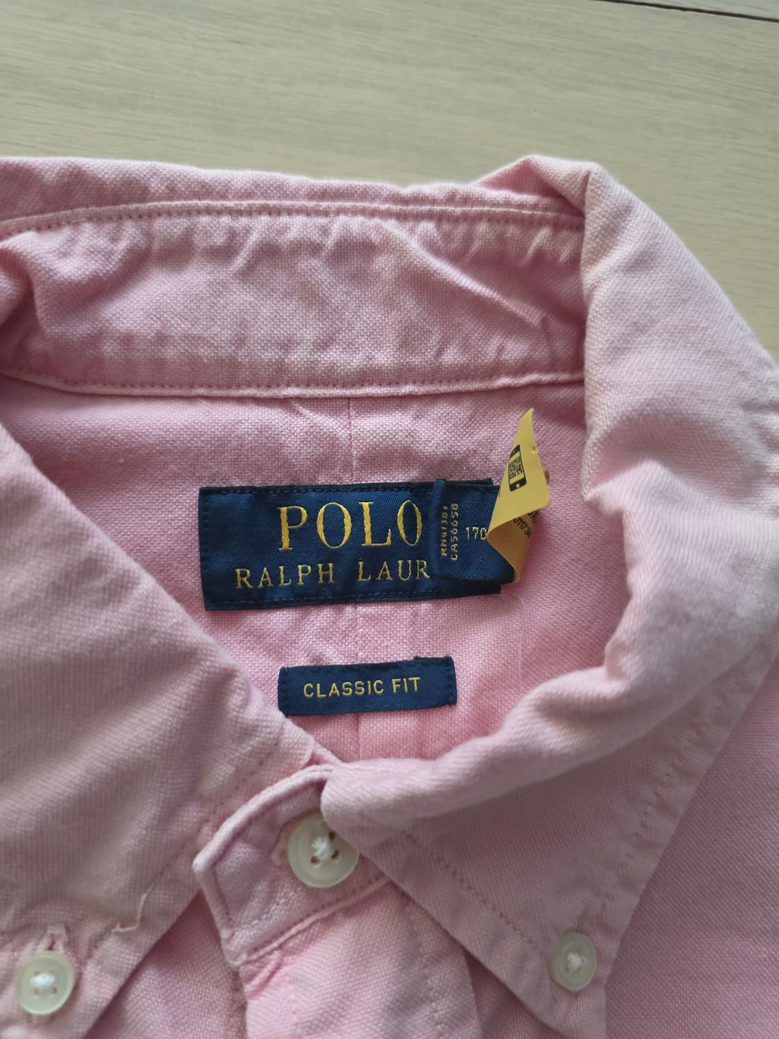 폴로 랄프로렌 핑크 셔츠 classic fit 상품이미지4