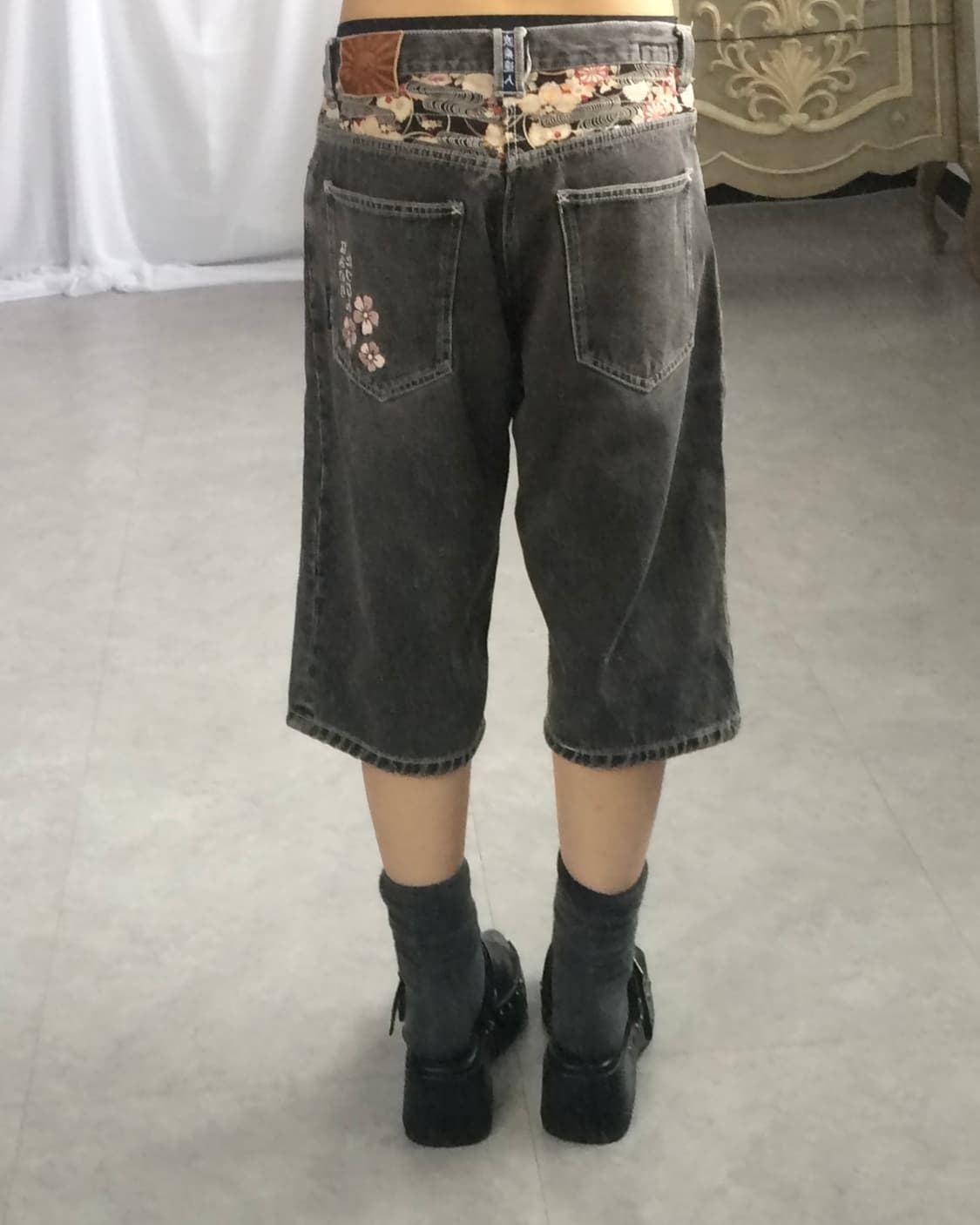 Oriental patch point short 상품이미지6