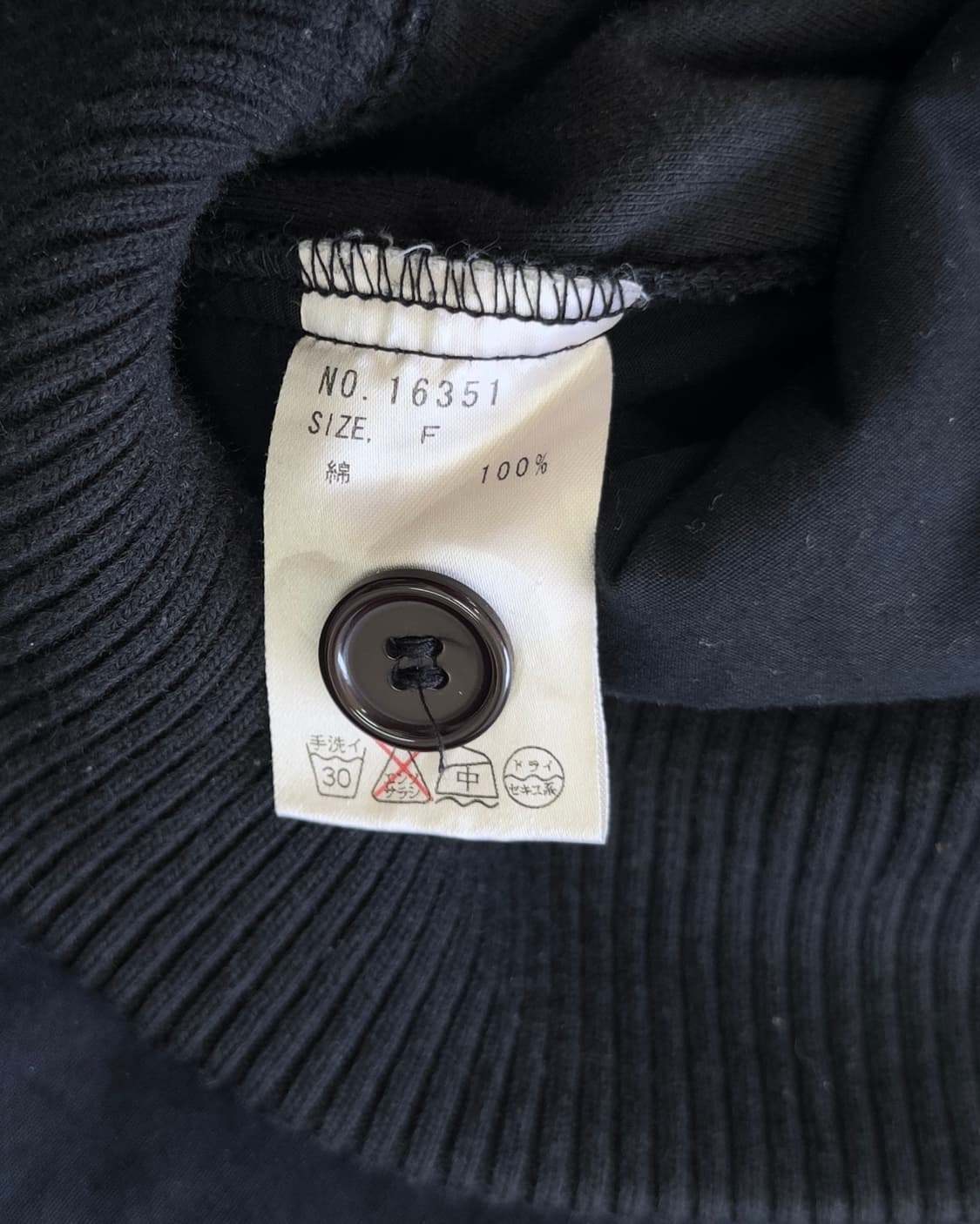 [algonquins] black cotton blouson 상품이미지10