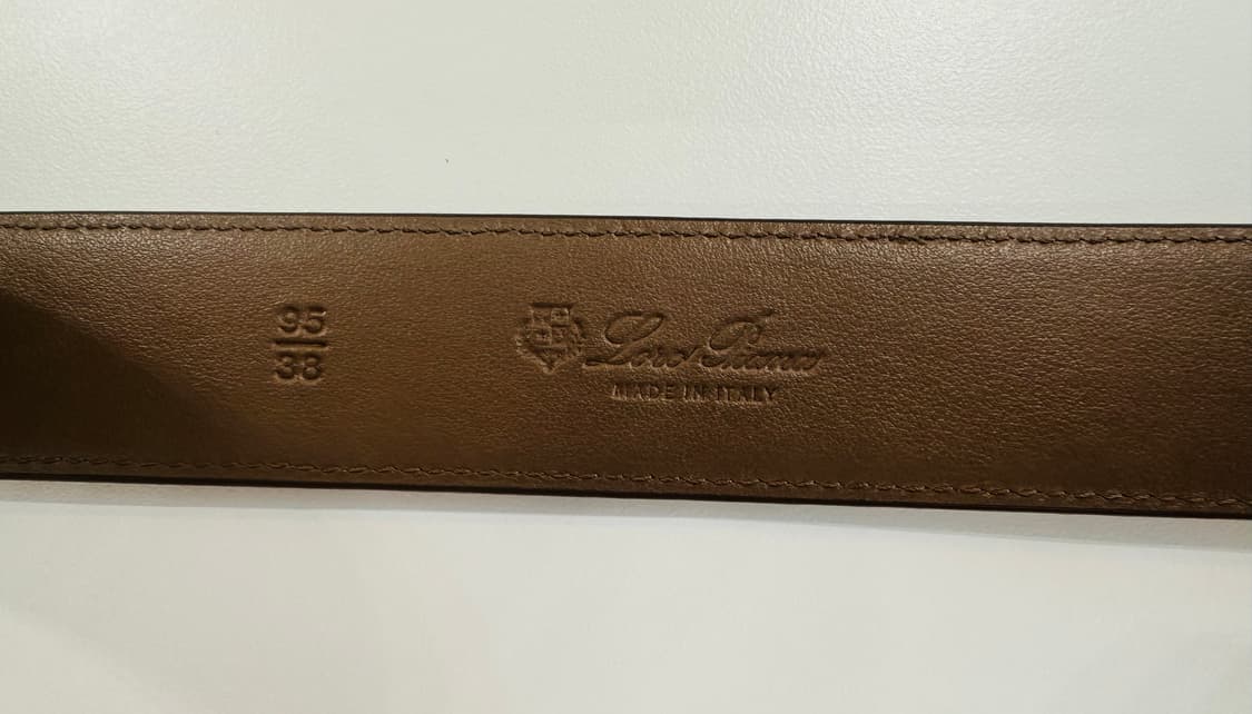 로로피아나 알사벨 벨트 새상품 스웨이드 송아지 가죽 벨트 상품이미지5