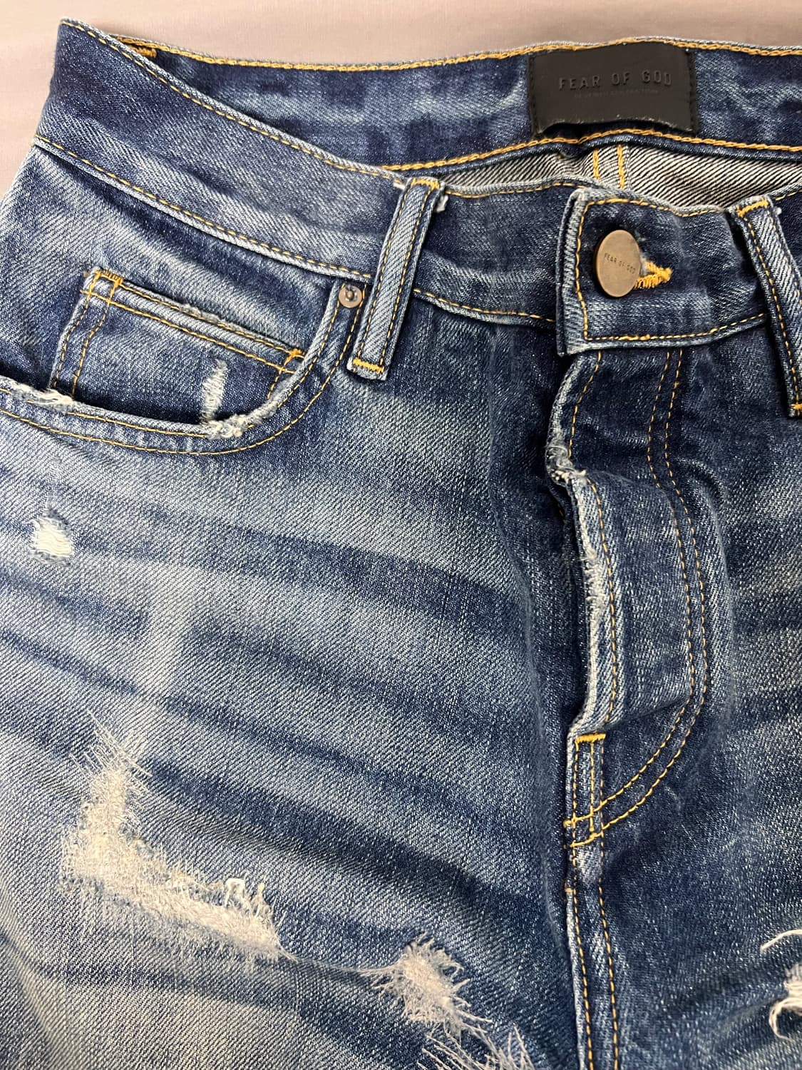 피어오브갓 7th 3year 데님 상품이미지3