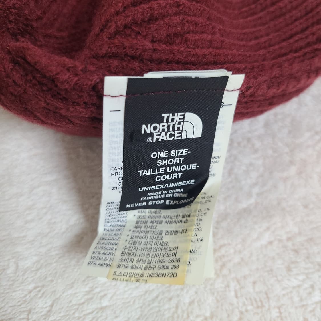 노스페이스 버건디 비디 상품이미지6