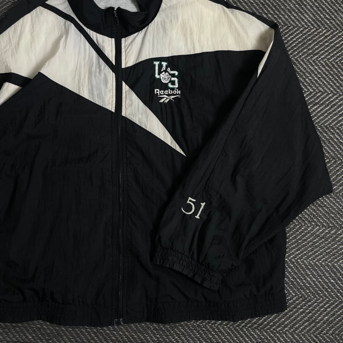 00s 리복 올드스쿨 박시핏 나일론 트랙자켓y 3453 상품이미지3