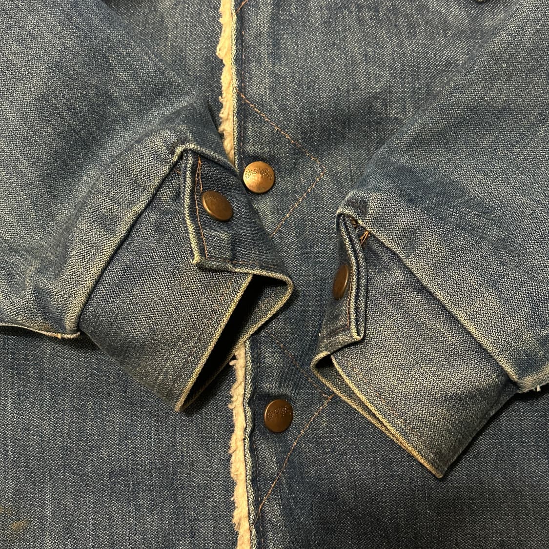 랭글러 70s 데님 쉐르파 자켓 (S) USA 상품이미지7