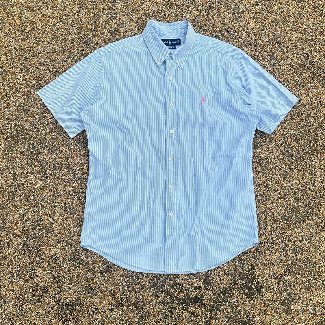 폴로 (POLO RalphLauren)반팔 스트라이프 셔츠 상품이미지1