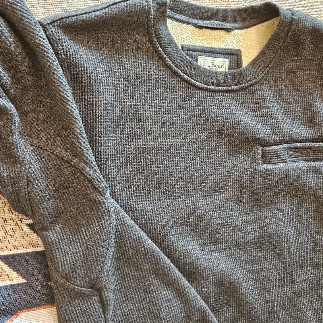 엘엘빈 양기모 와플 스웻셔츠 상품이미지4