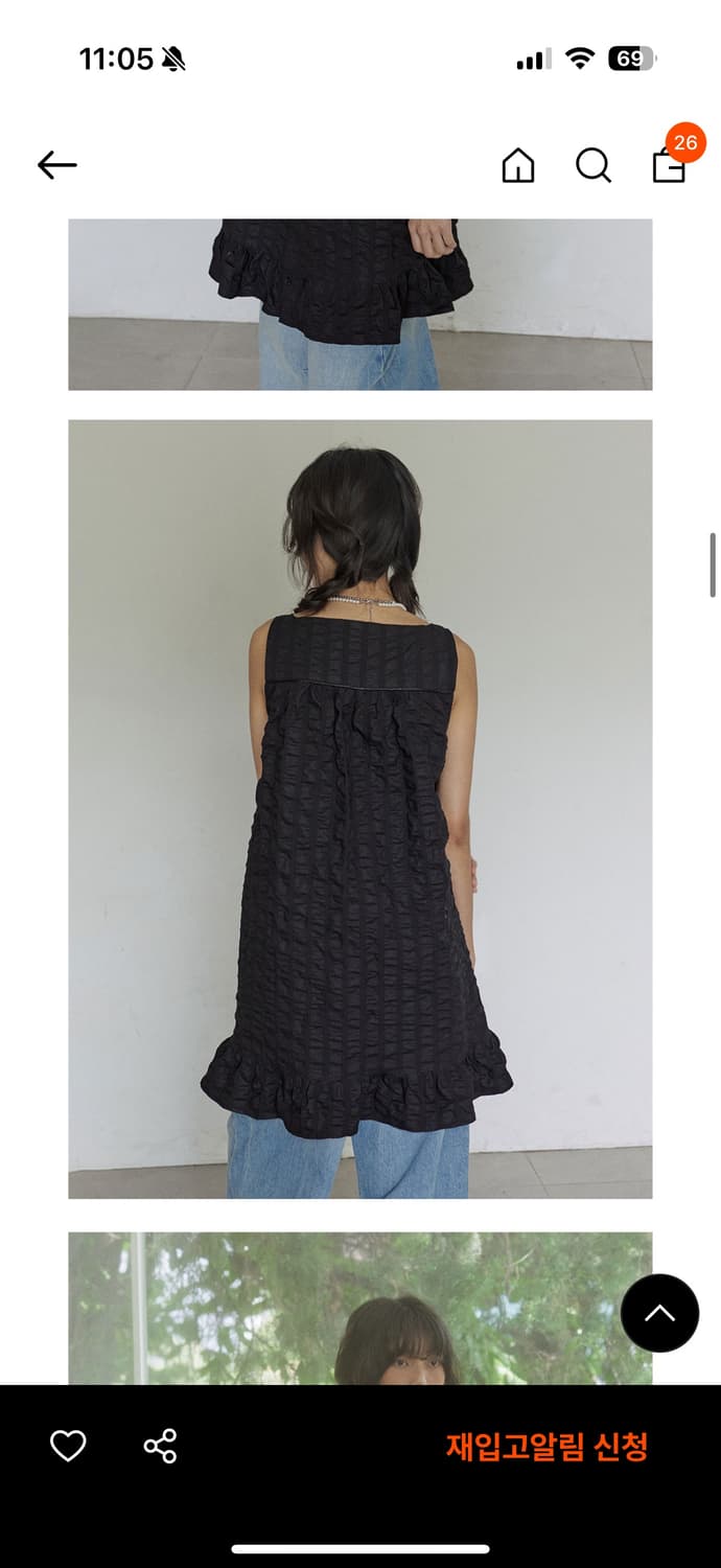 호쿠스포쿠스 볼륨 시어서커 원피스 상품이미지5