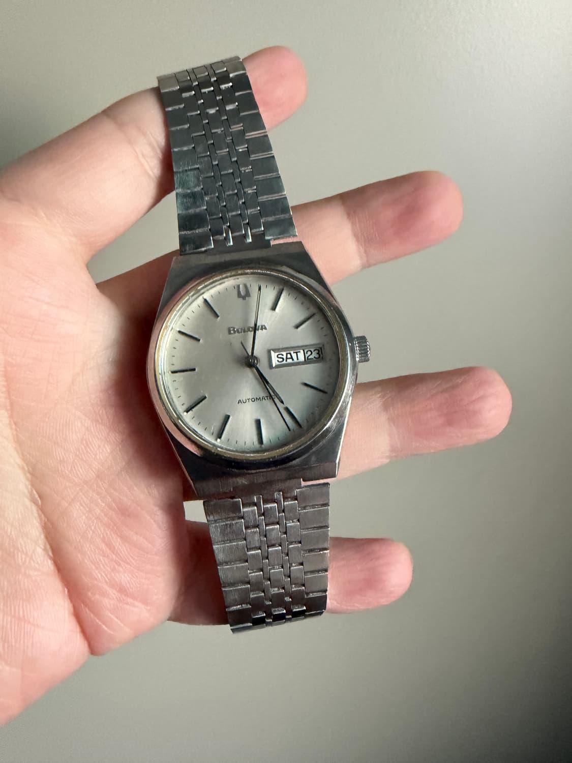 빈티지 부로바 데이데이트 오토매틱 상품이미지1