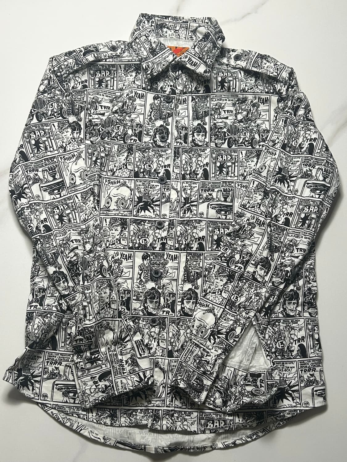 PS Paul Smith 코믹스트립 프린트 셔츠 상품이미지1