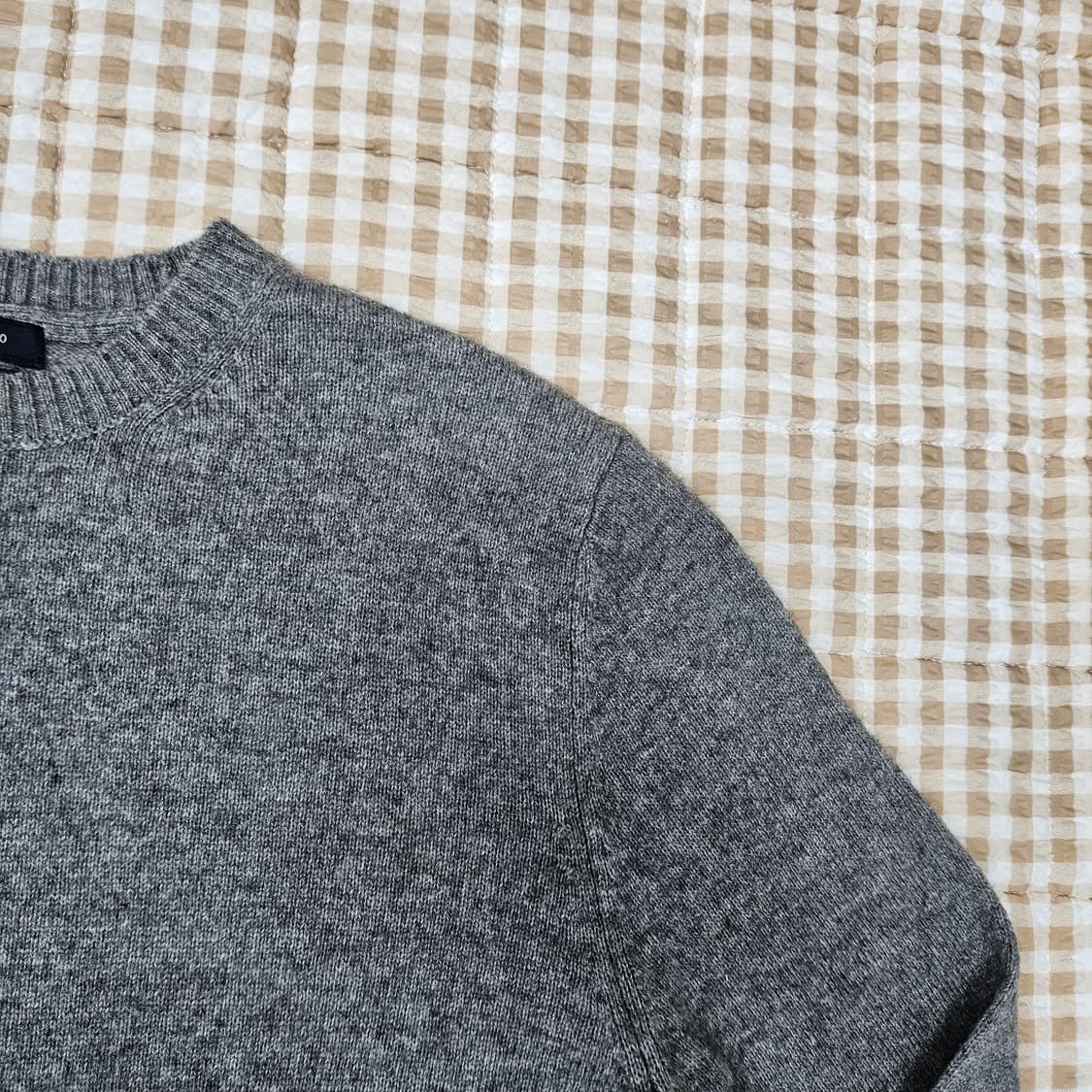 올젠 울 캐시미어 니트 남자100 상품이미지3