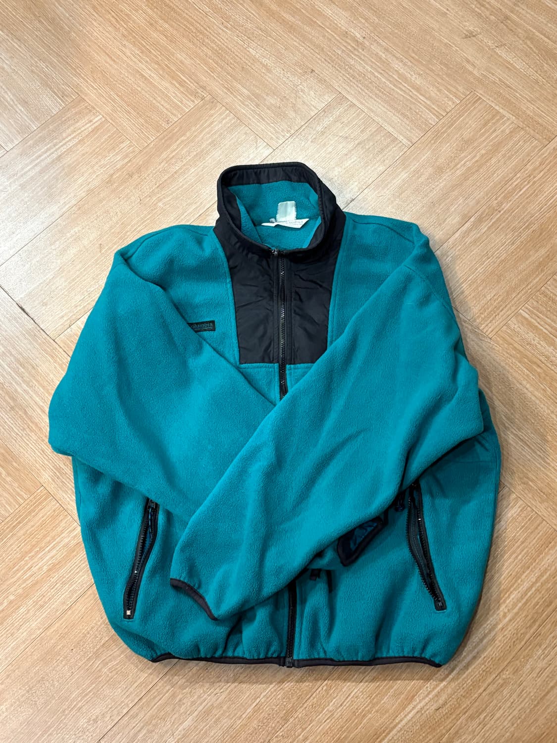 [XL] 90s USA 콜롬비아 아즈텍 플리스 후리스 상품이미지1