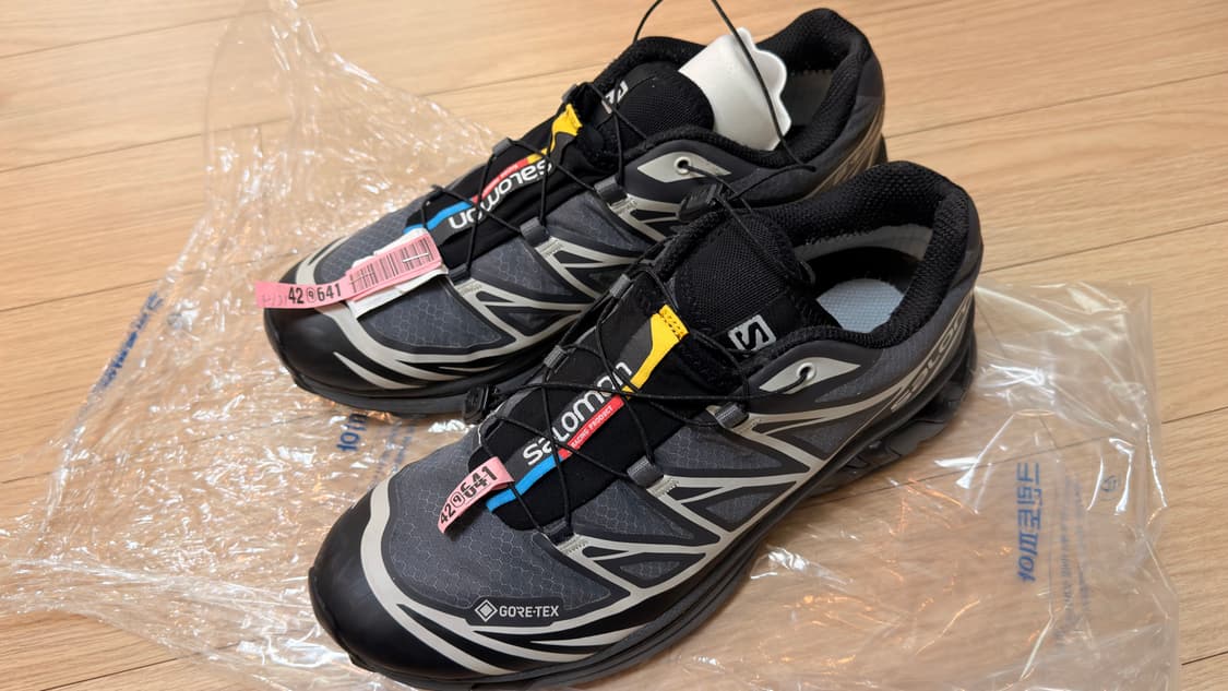 살로몬 xt-6 고어텍스 블랙 에보니 상품이미지1