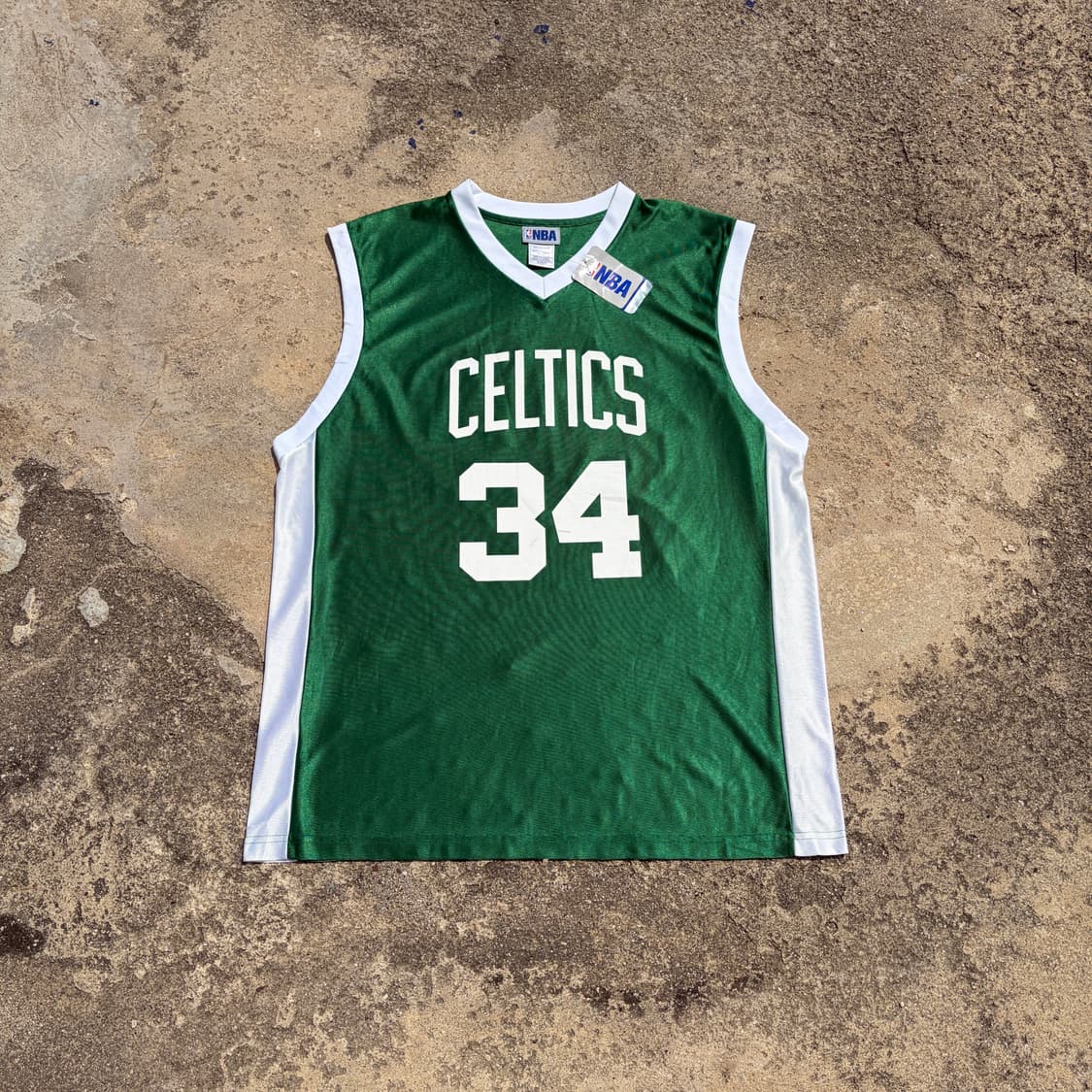 NBA OG 보스턴 셀틱스 폴 피어스 빈티지 농구져지 유니폼 XL 상품이미지1