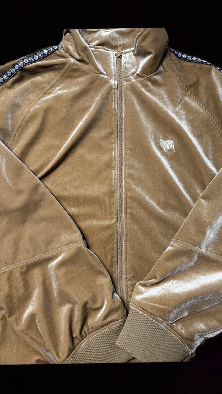 브라운 브레스 TAG VELOUR BEIGE 셋업 상품이미지3