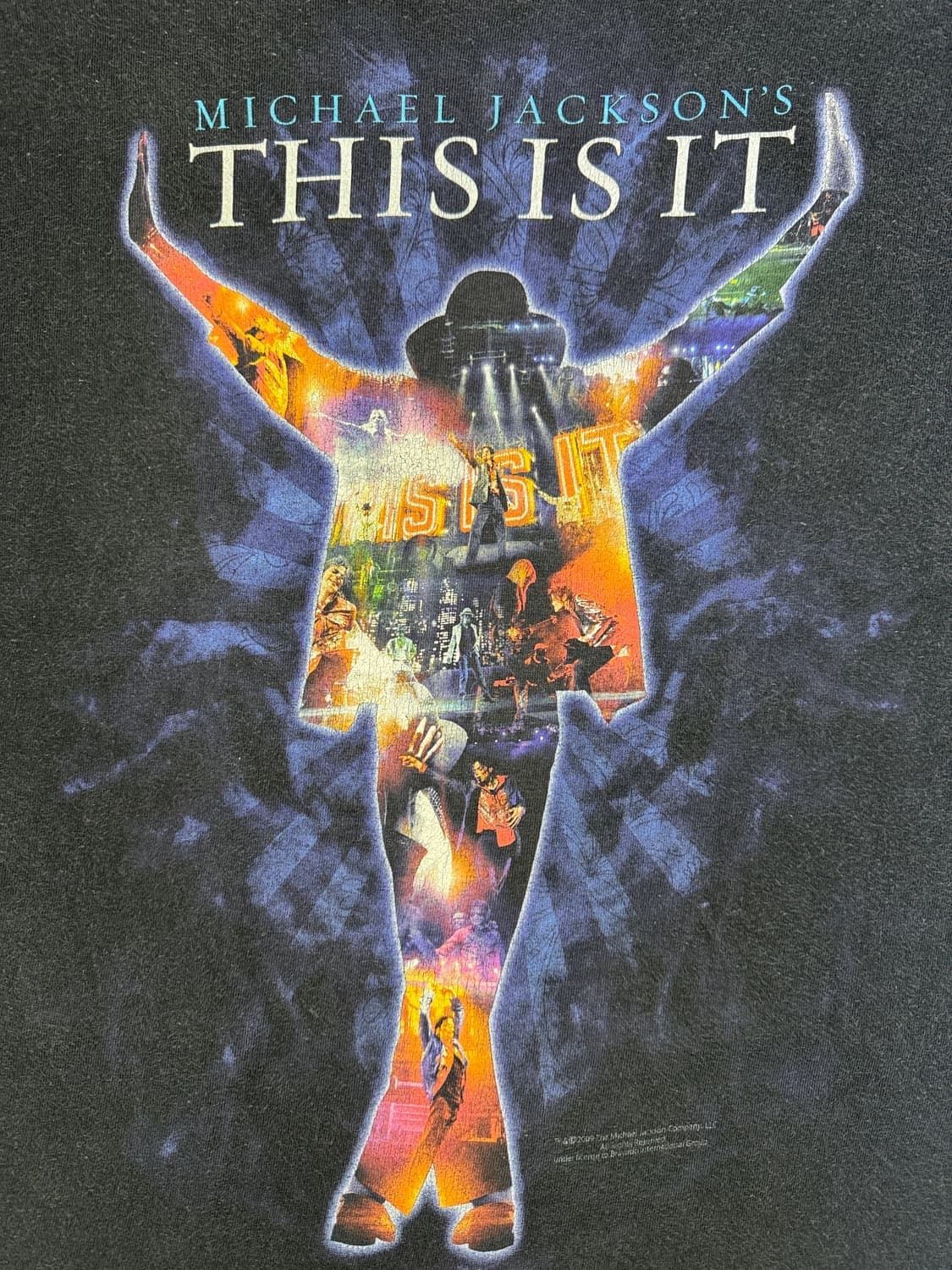 [M] 마이클잭슨 2009 This is it 월드투어 티셔츠 상품이미지3