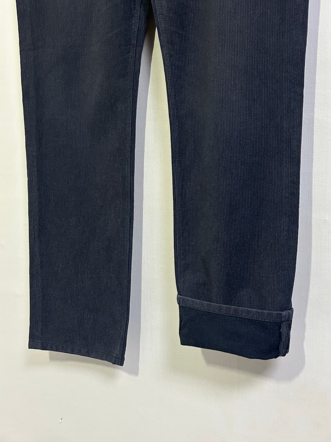 띠어리 스트라이프 코튼팬츠 30/그레이 상품이미지5