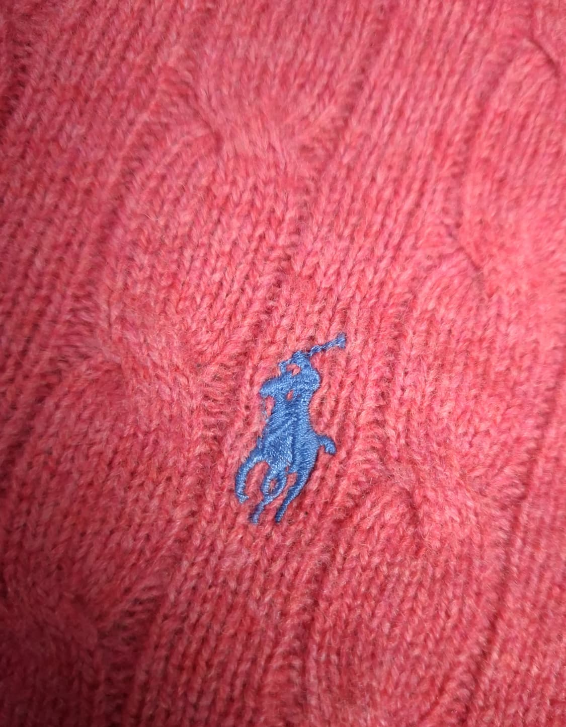 특A 오리지날 랄프로렌폴로 램스울 꽈배기 니트 상품이미지2