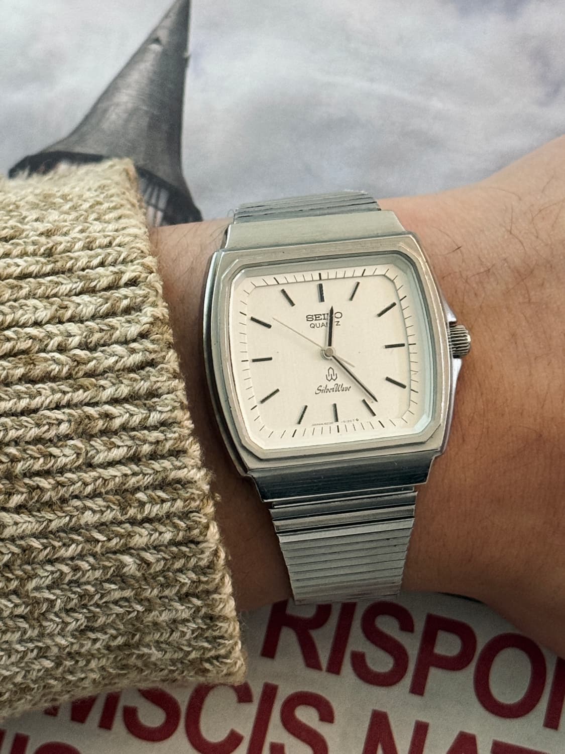 Seiko 세이코 SilverWave 스퀘어 쿼츠 상품이미지6