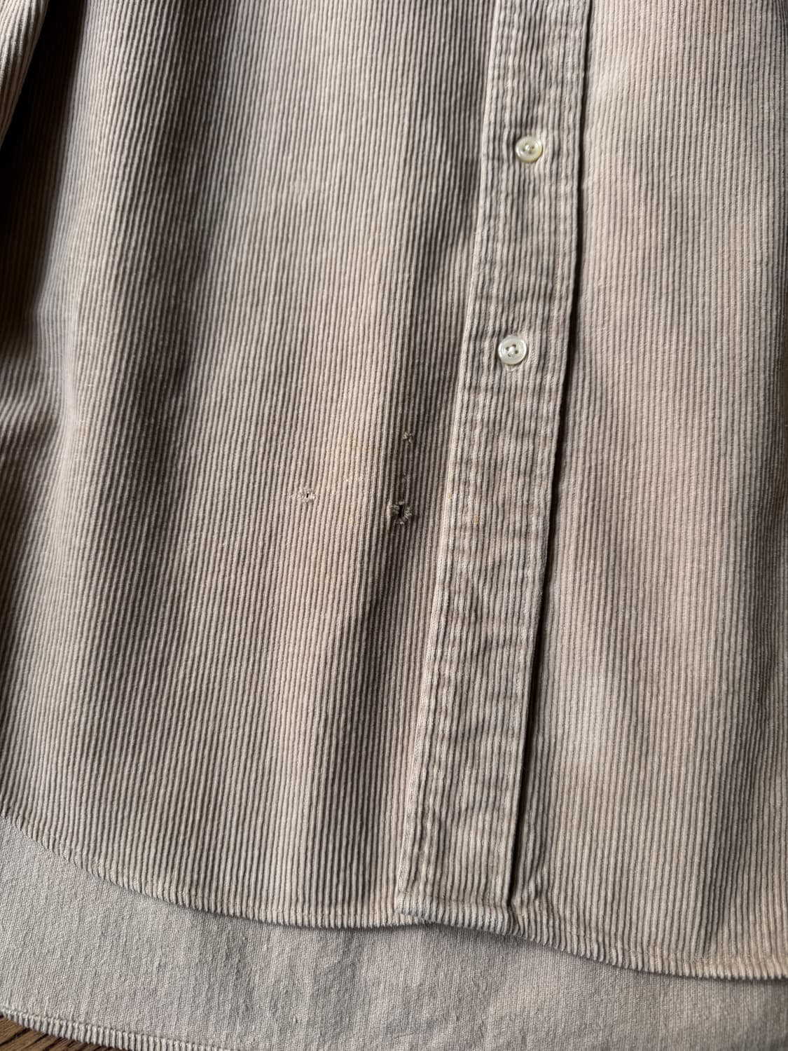 [L]폴로 랄프로렌 BLAIRE 베이지 코듀로이 셔츠 상품이미지4