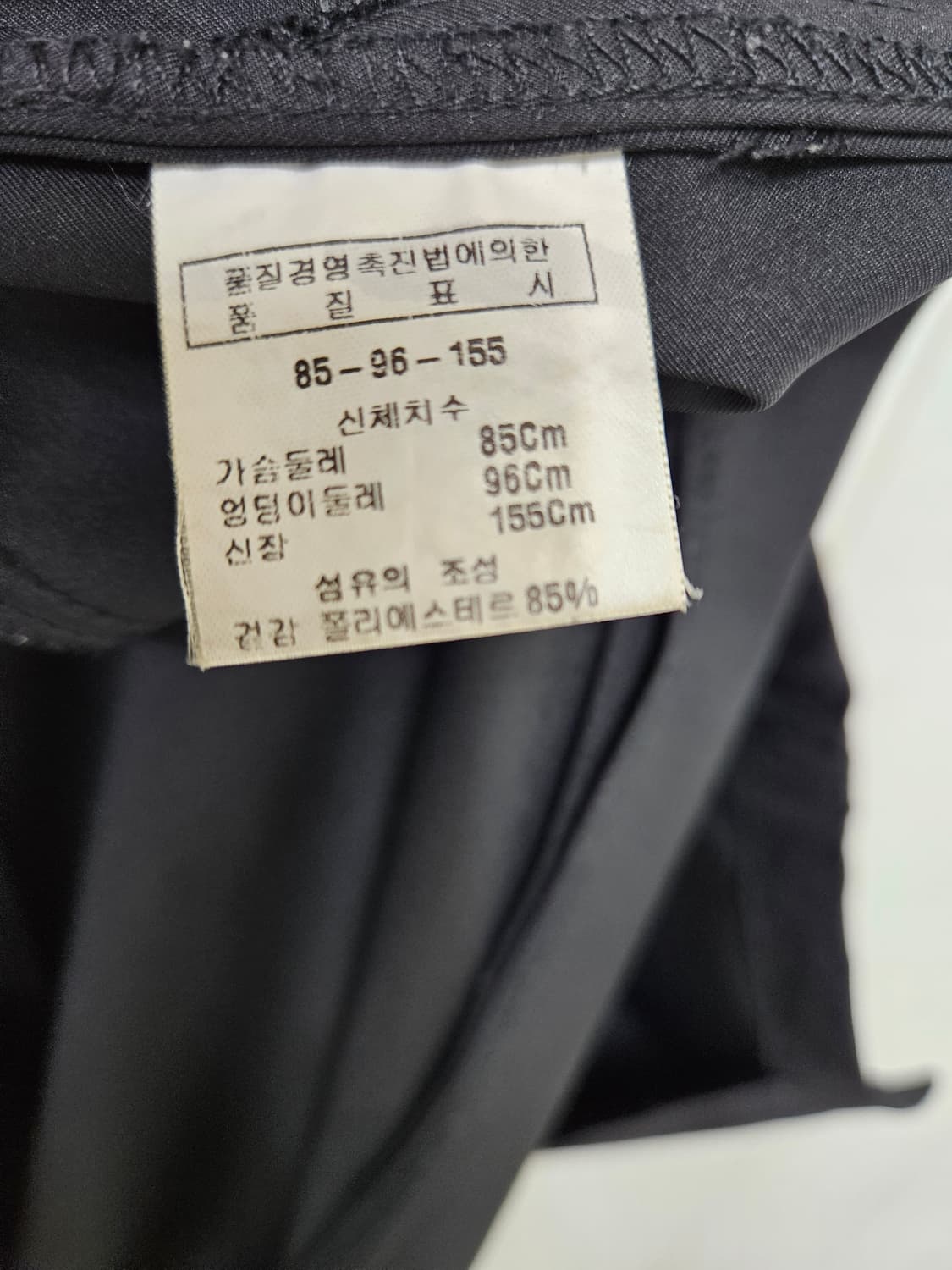도호 블랙 원피스  상품이미지5