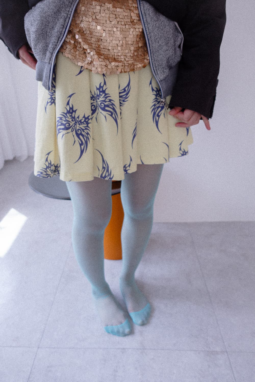 Lemon pleats sweat skirts 상품이미지2