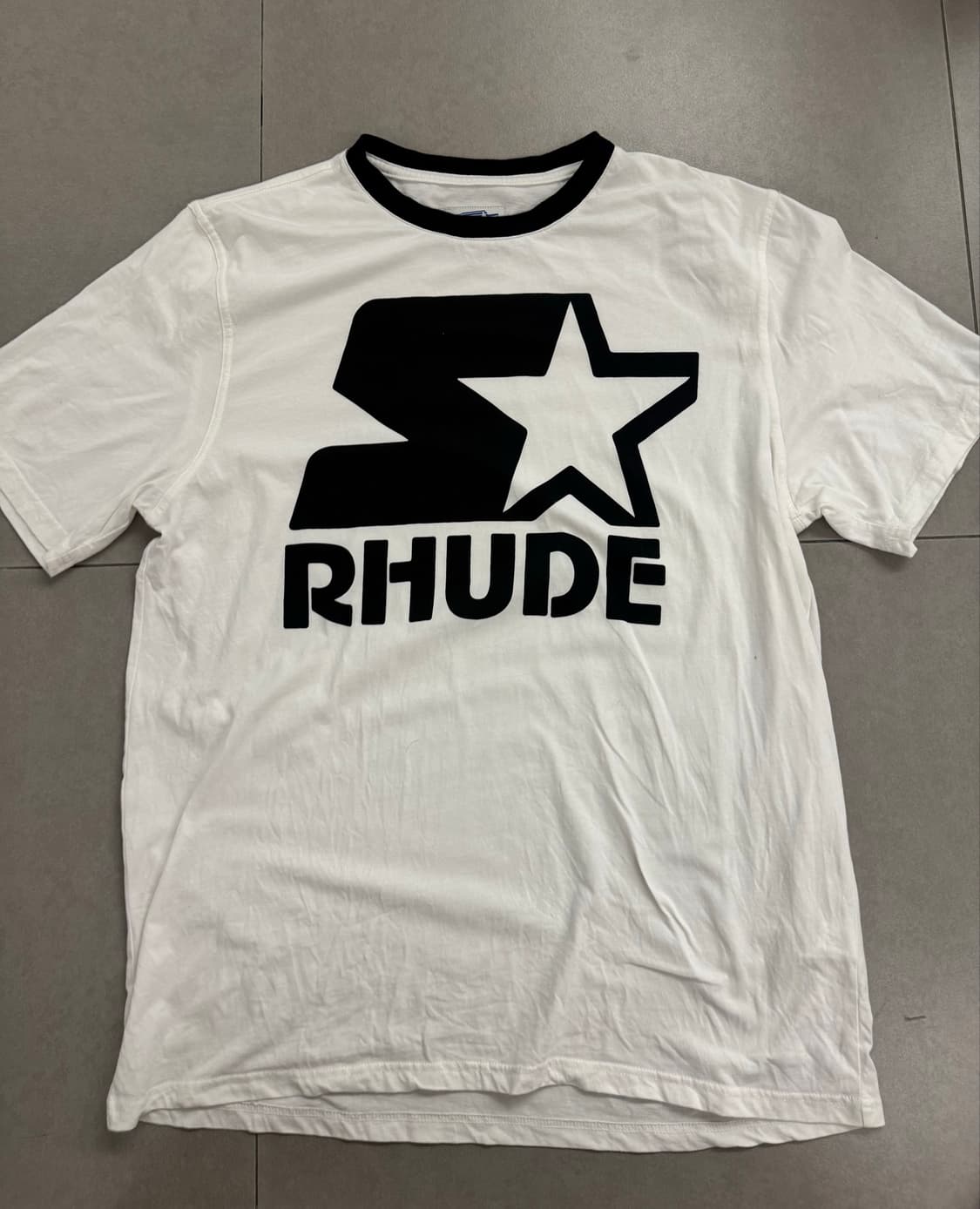 Rhude X Starter 티셔츠 XL 상품이미지1