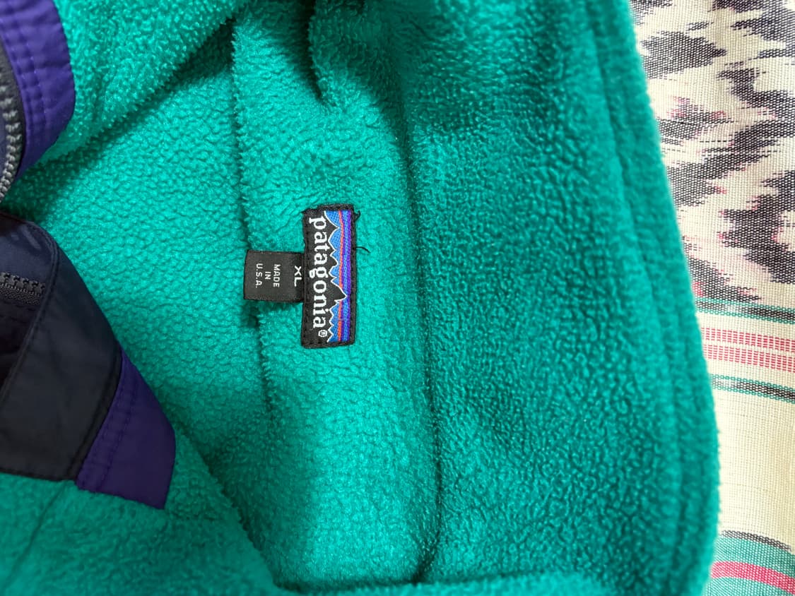 90s 파타고니아 쉘드 신칠라 자켓 다크네이비 상품이미지6