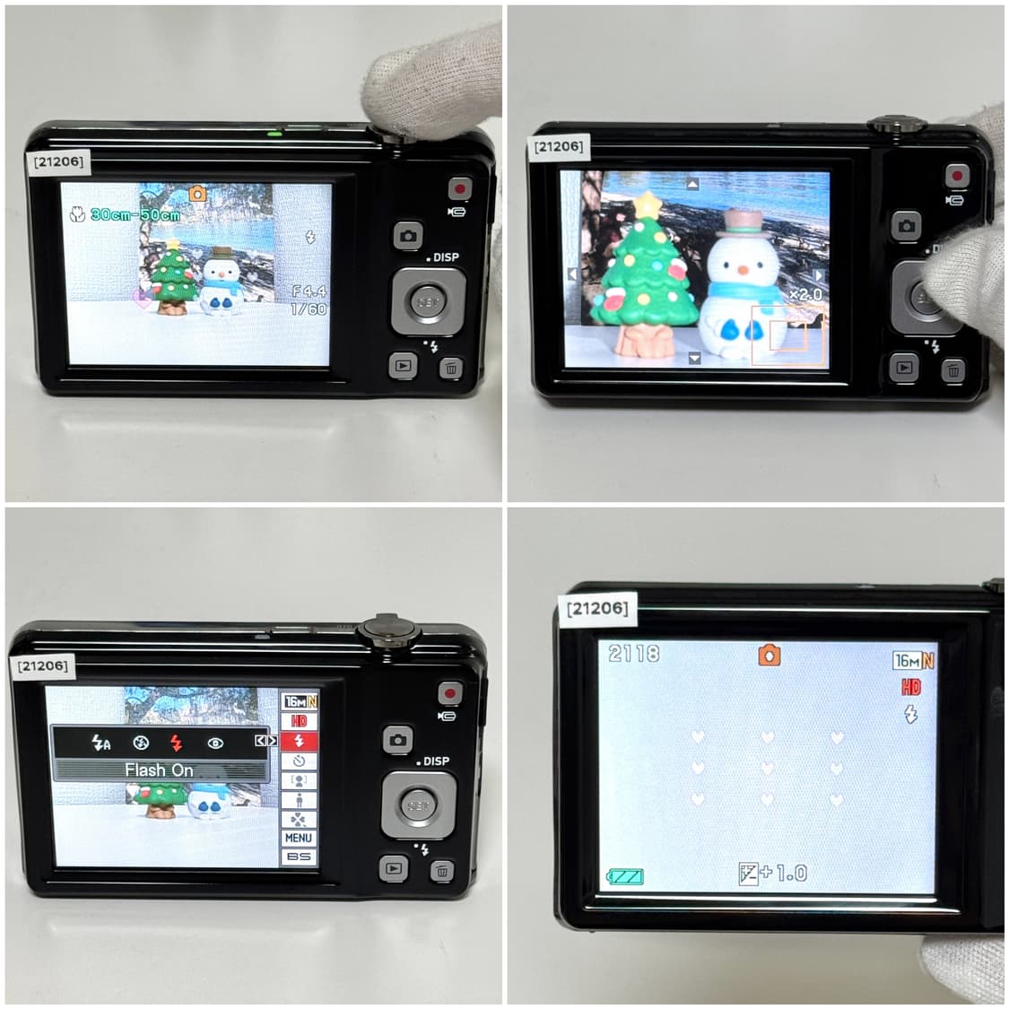 카시오 엑슬림 EX-Z28 / ZS6 블랙 빈티지디카 상품이미지5