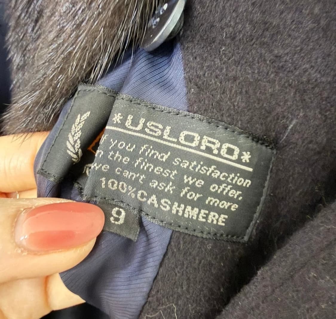 캐시100 밍크퍼 코트 상품이미지5