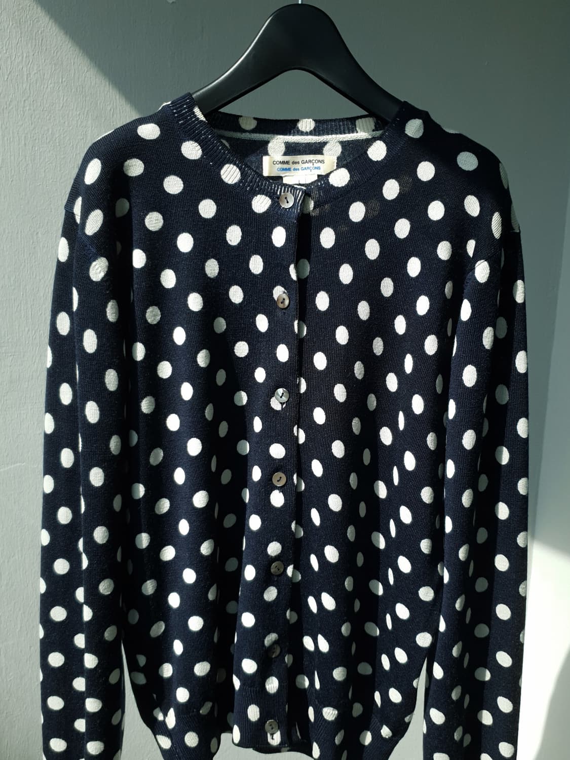 Comme Des Garcons polka dot cardigan 상품이미지3