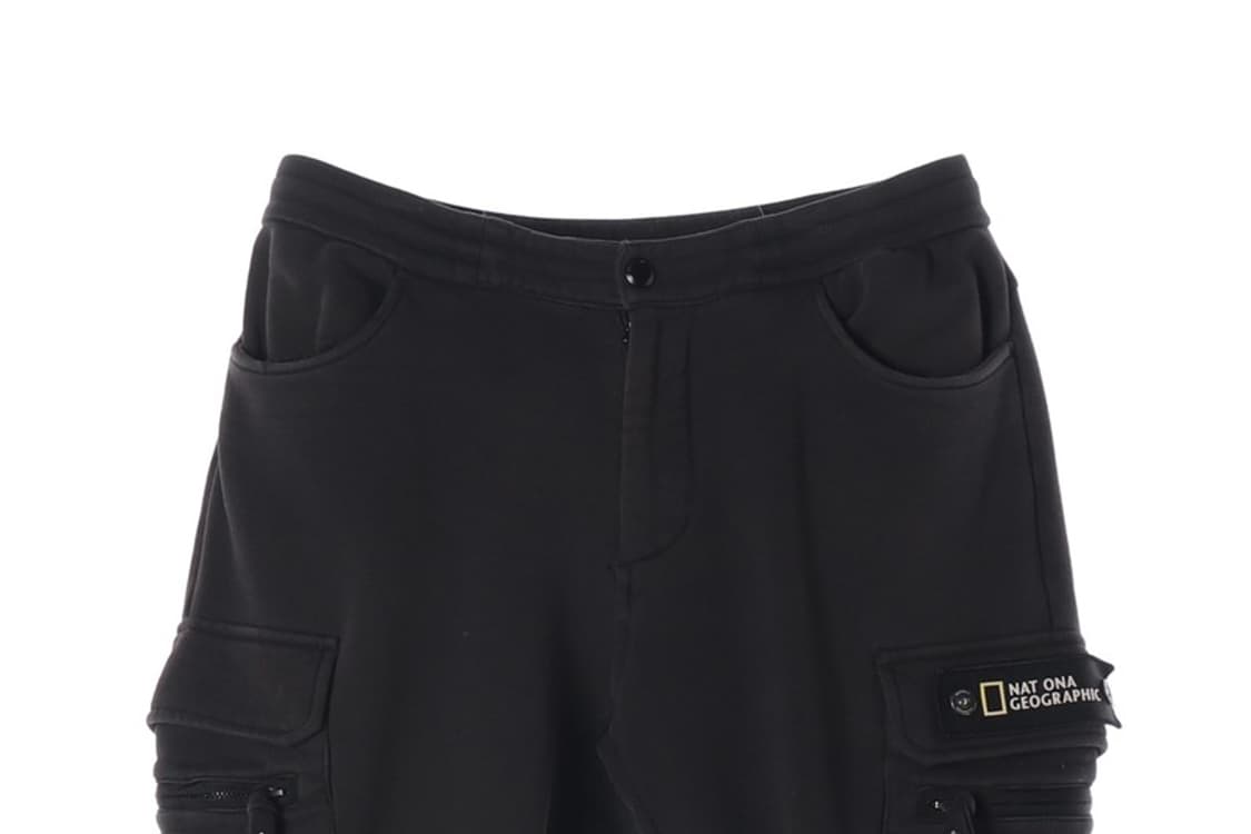 내셔널지오그래픽 블랙 카고 조거팬츠 81 상품이미지3